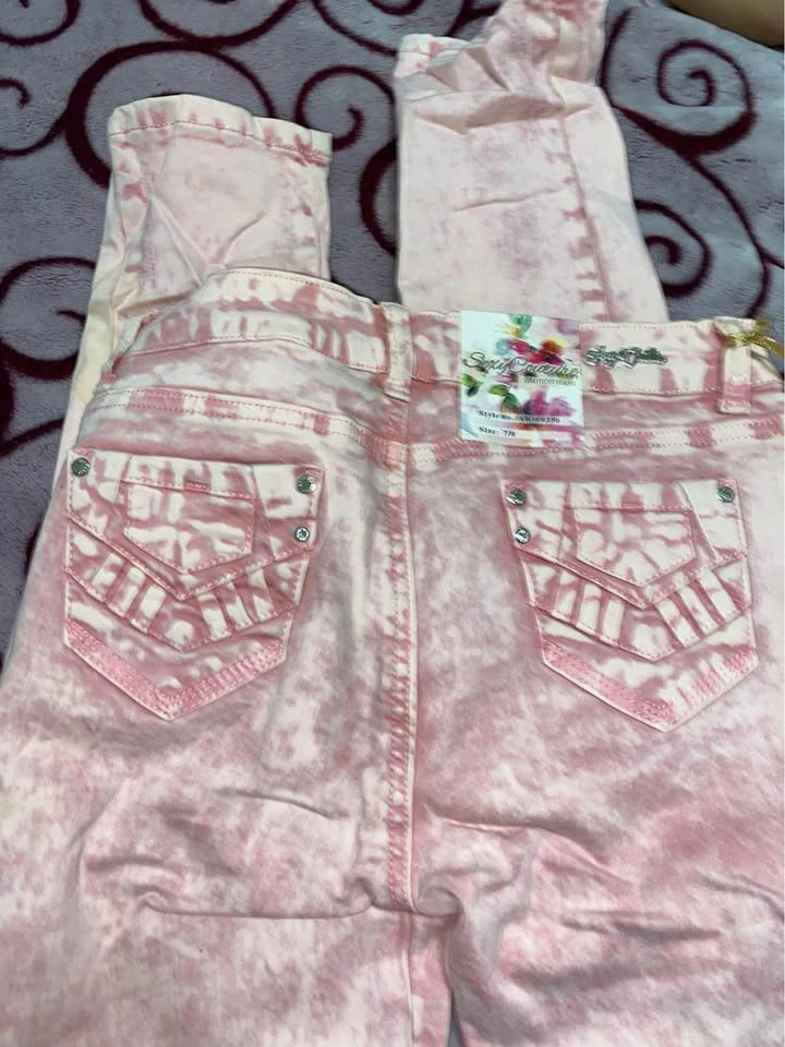 Sexy couture high rise jeans size 7/8 - photo 5