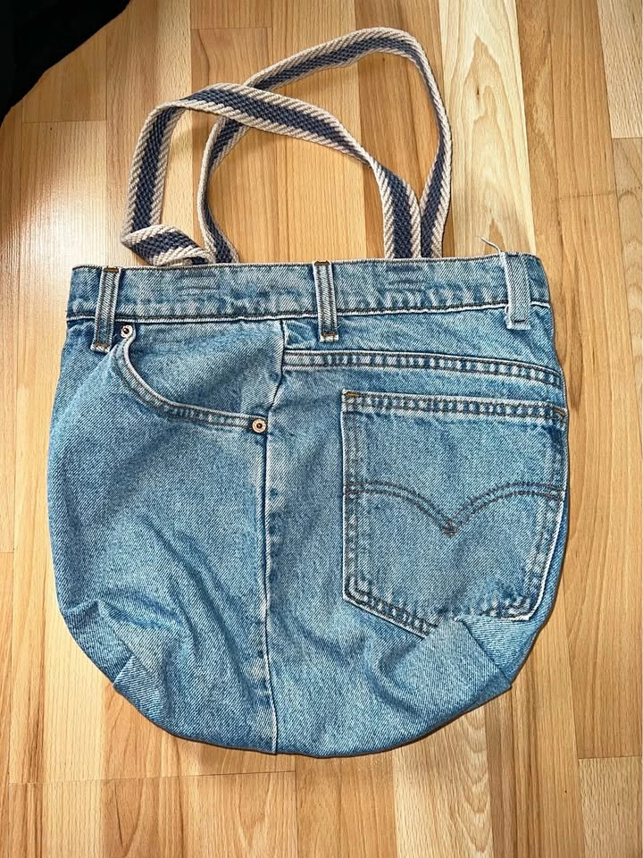 Jean tote bag