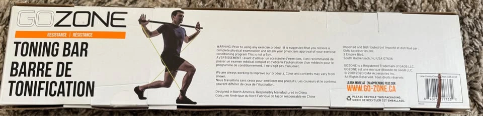 GOZONE Toning Bar w/ Resistance Bands - photo 2