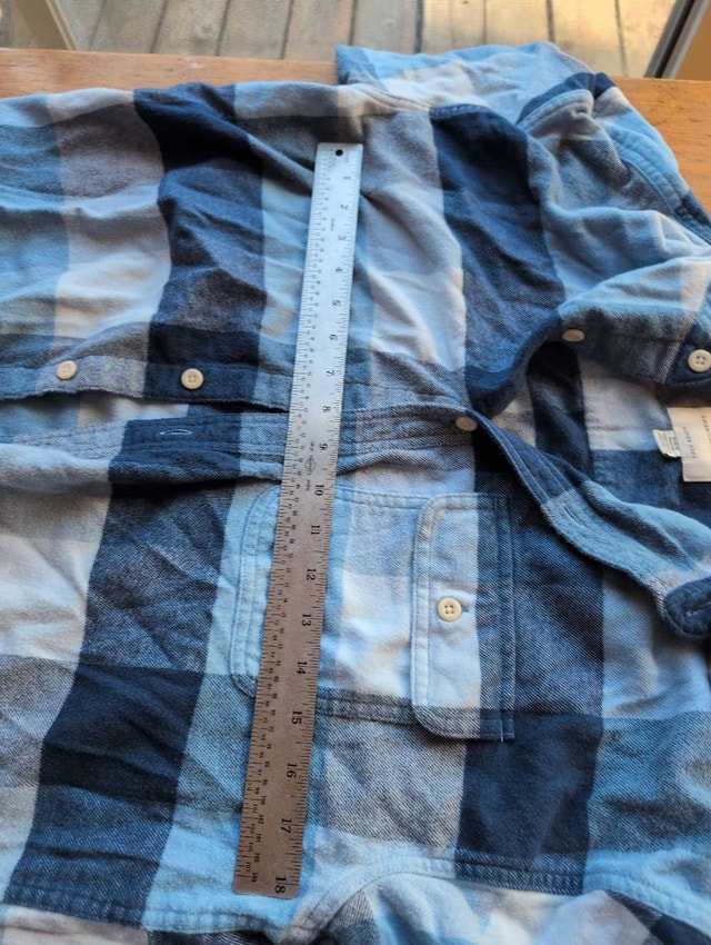 American Eagle Flannel Mens Medium Removable Hood - photo 3
