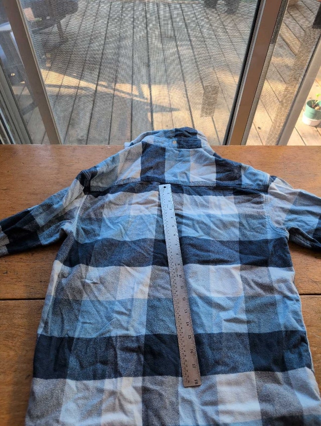 American Eagle Flannel Mens Medium Removable Hood - photo 5