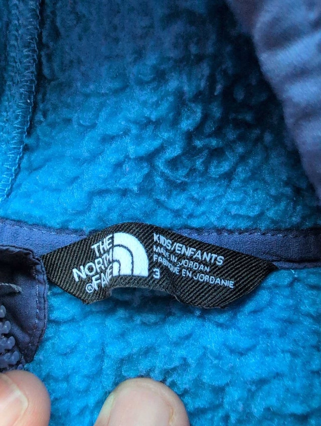 North Face Fleece youth 3 blue - photo 2