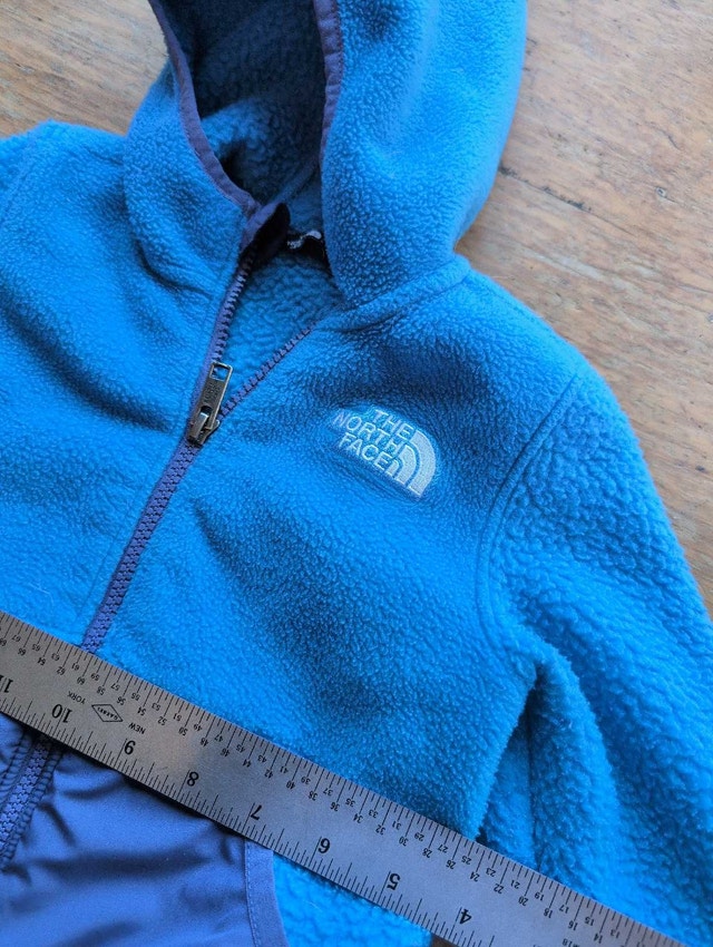 North Face Fleece youth 3 blue - photo 3