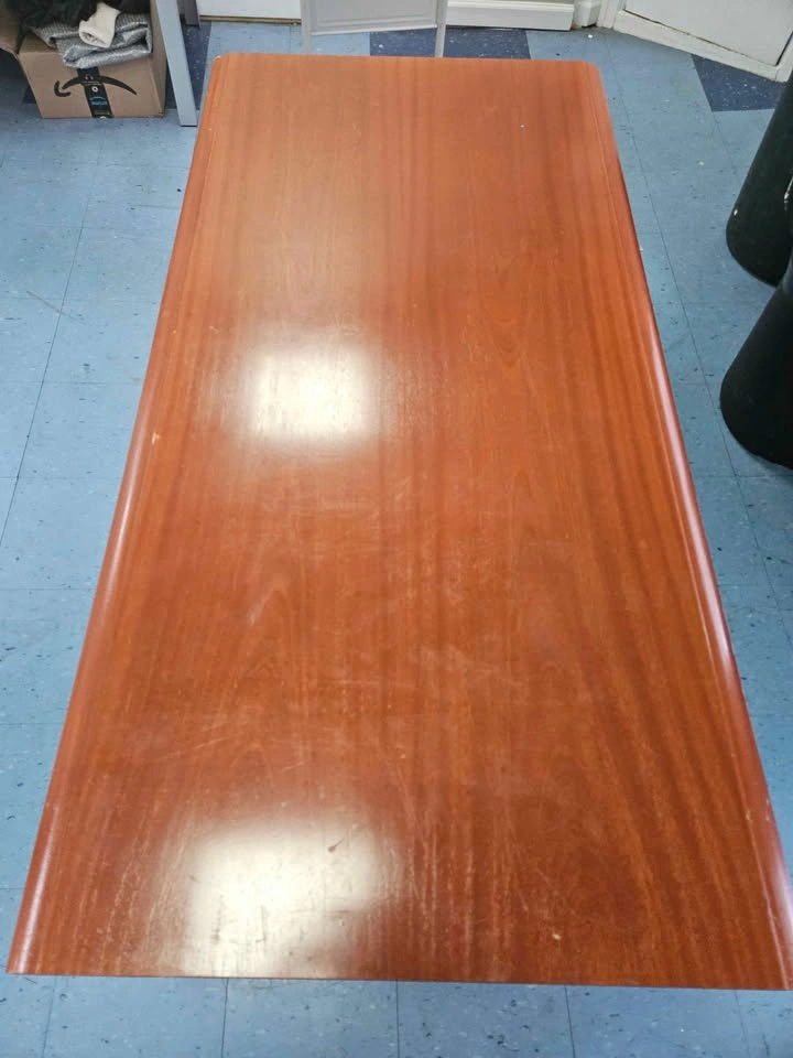 Wood office desk - photo 2