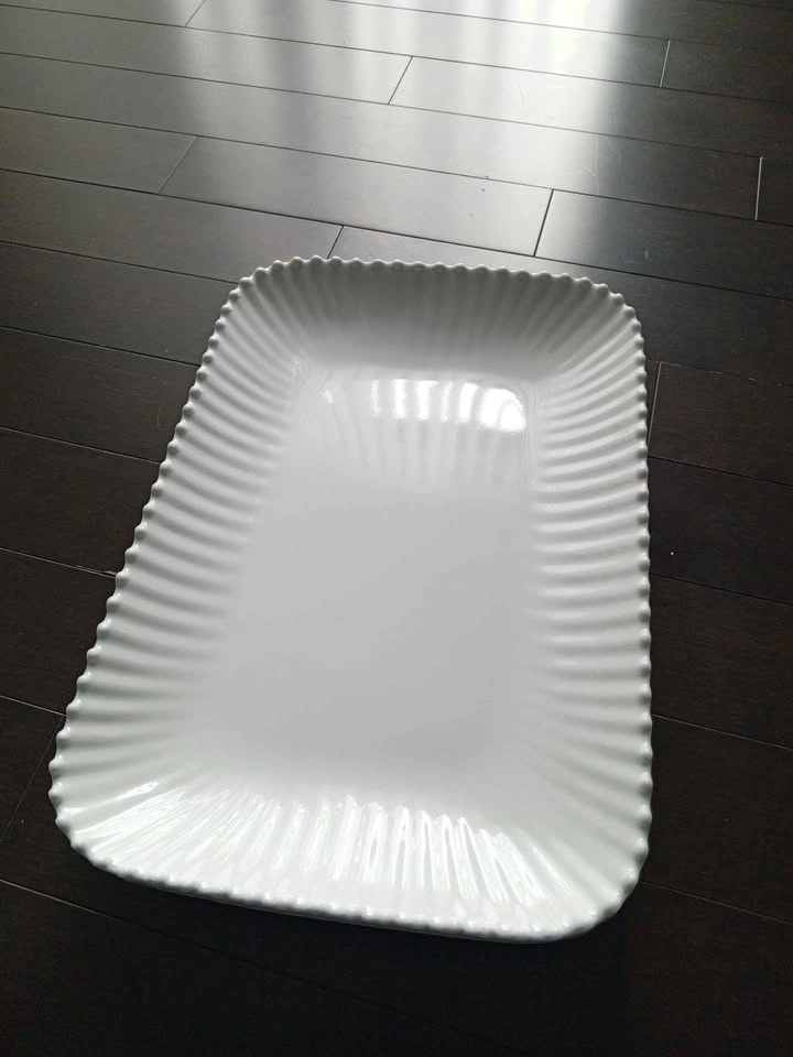 3 Beautiful White Trays - photo 3