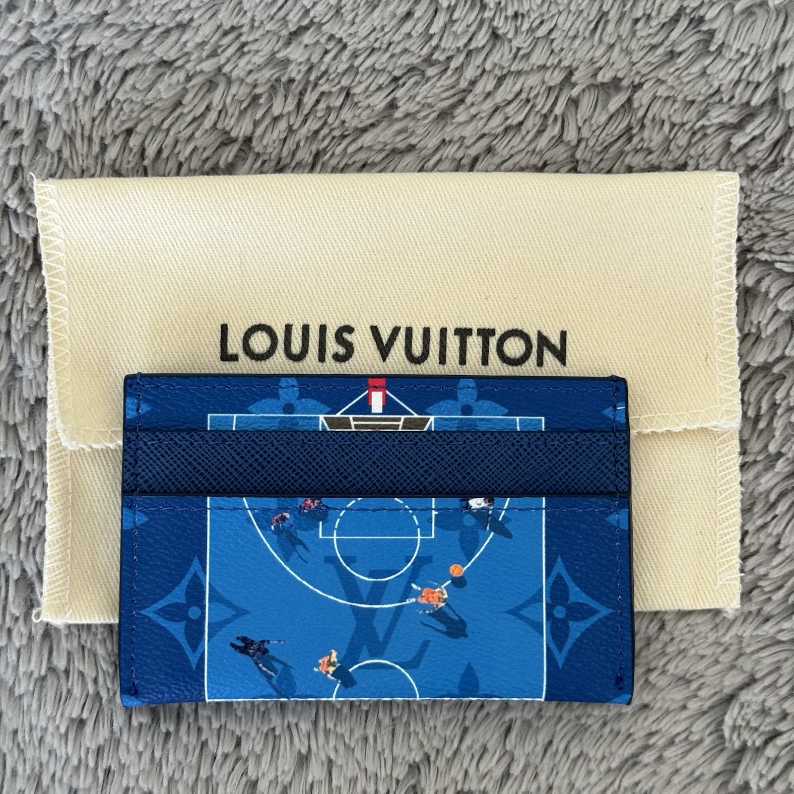 Louis Vuitton Canvas Baseball Blue Cardholder Season 2025 - photo 2