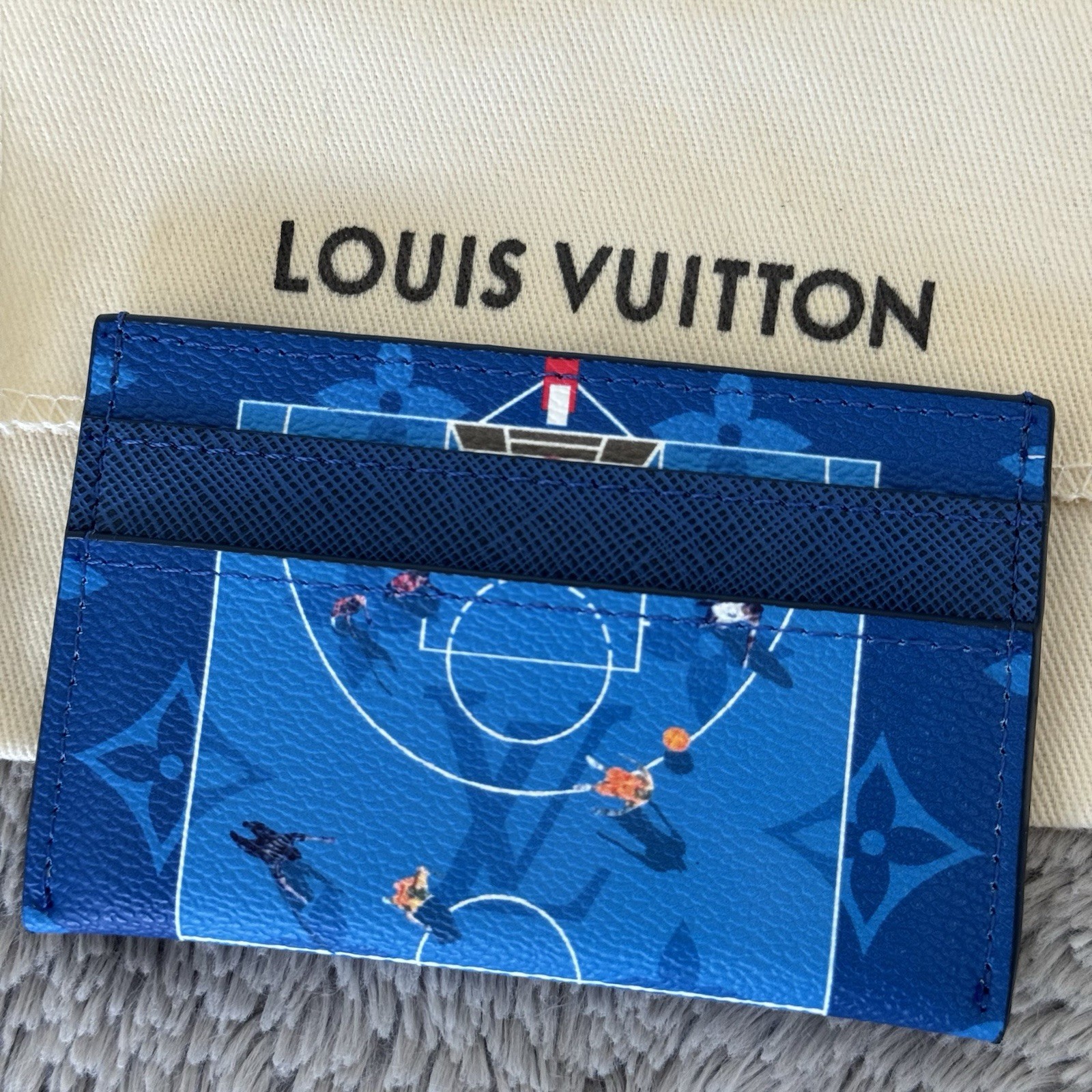 Louis Vuitton Canvas Baseball Blue Cardholder Season 2025 - photo 4