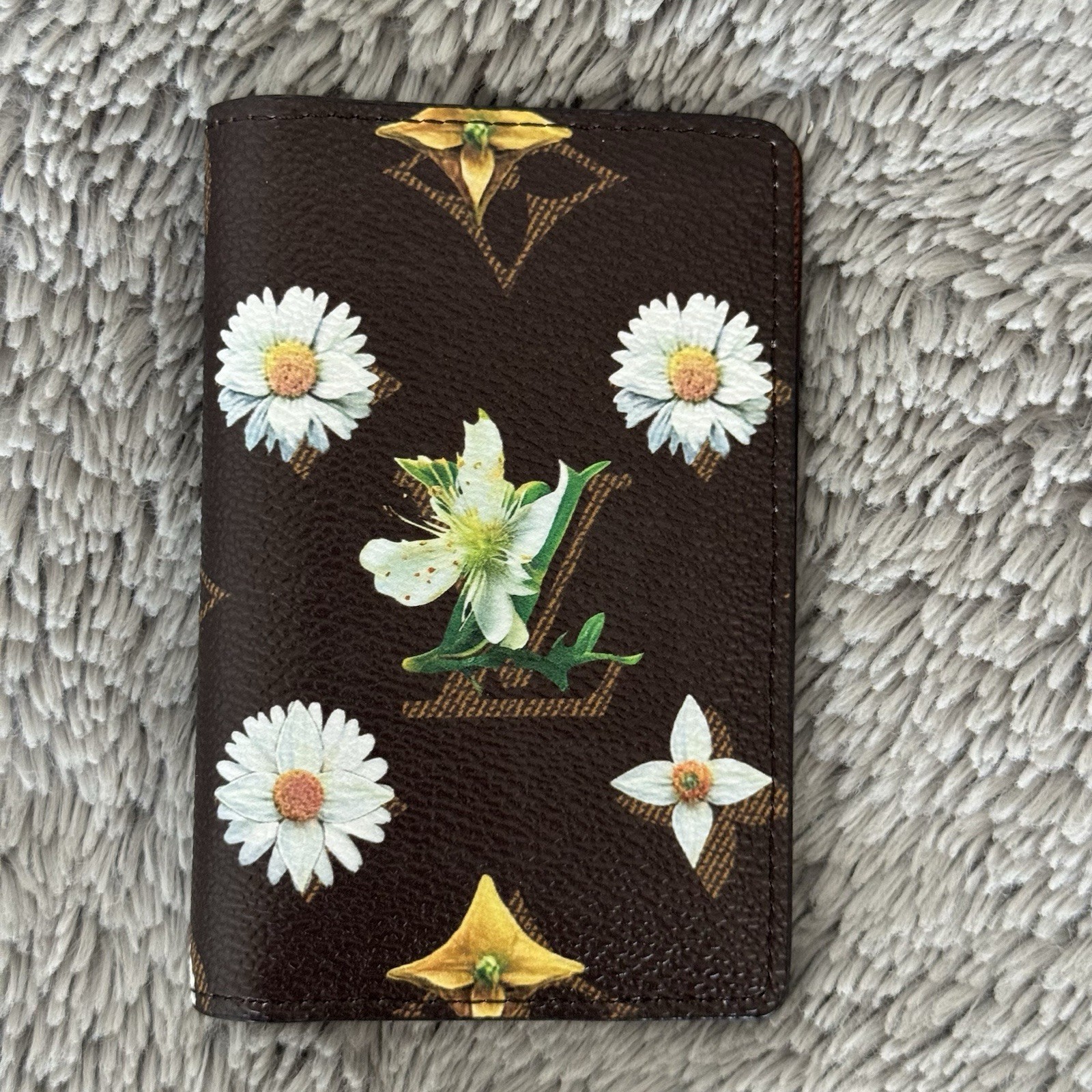 Louis Vuitton Floral Monogram Canvas Pocket Organizer
