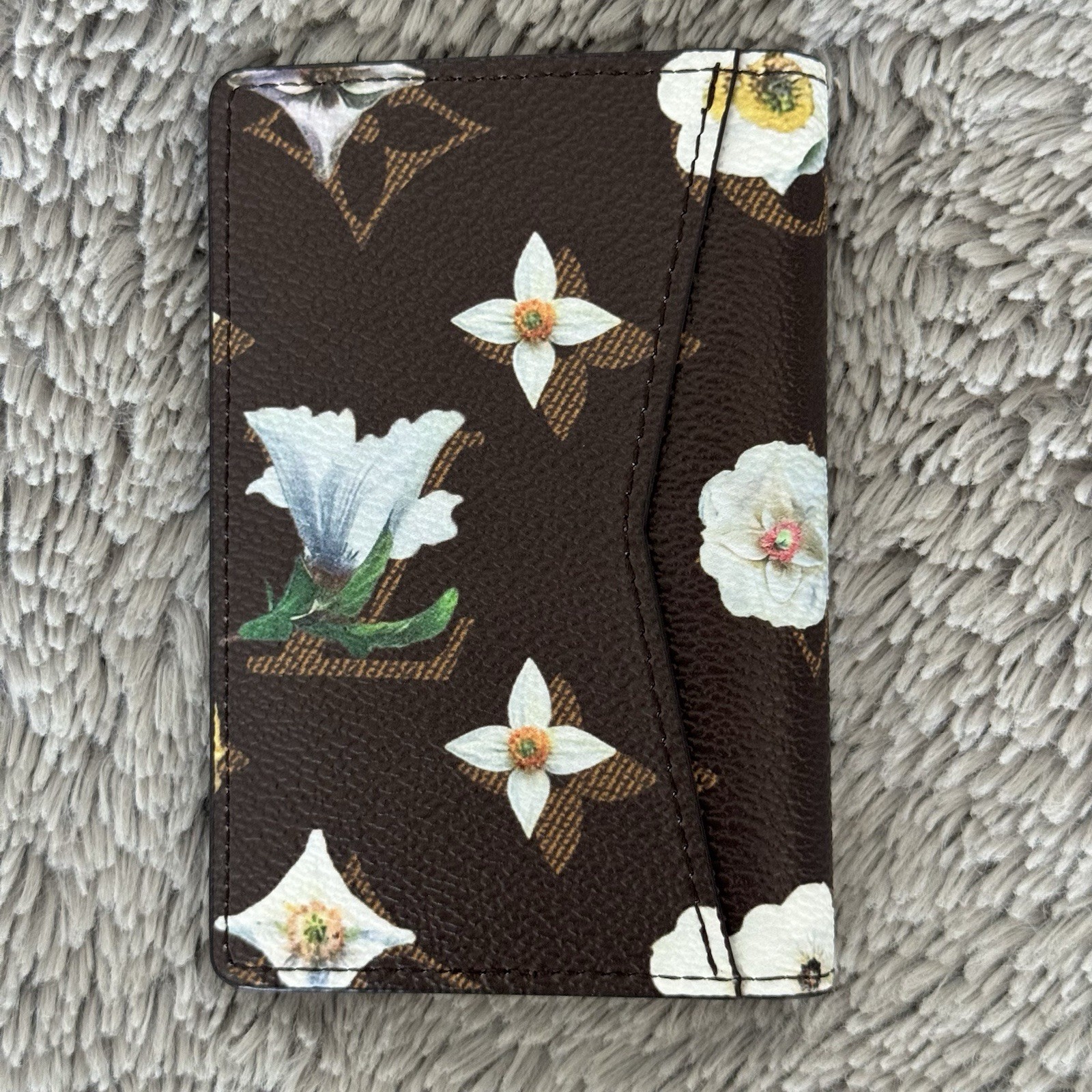 Louis Vuitton Floral Monogram Canvas Pocket Organizer - photo 2