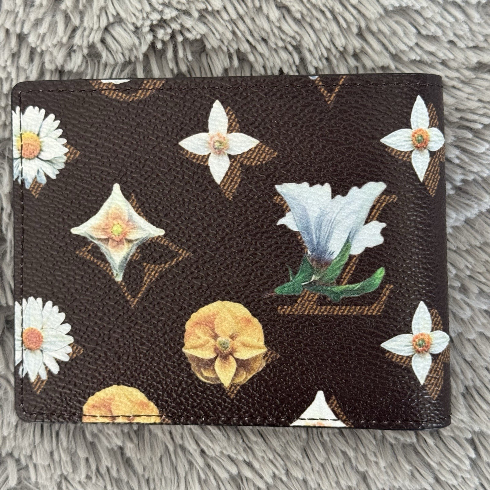 Louis Vuitton Floral Monogram Canvas Slender Wallet - photo 2