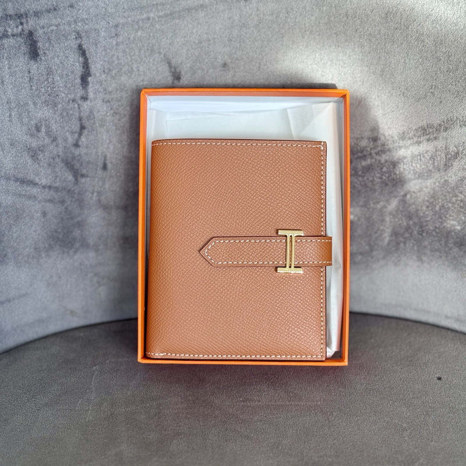 Women's Brown Genuine Leather Wallet - photo 2