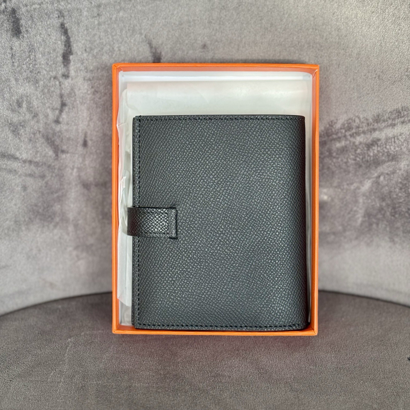 Women's Black Genuine Leather Wallet - photo 2