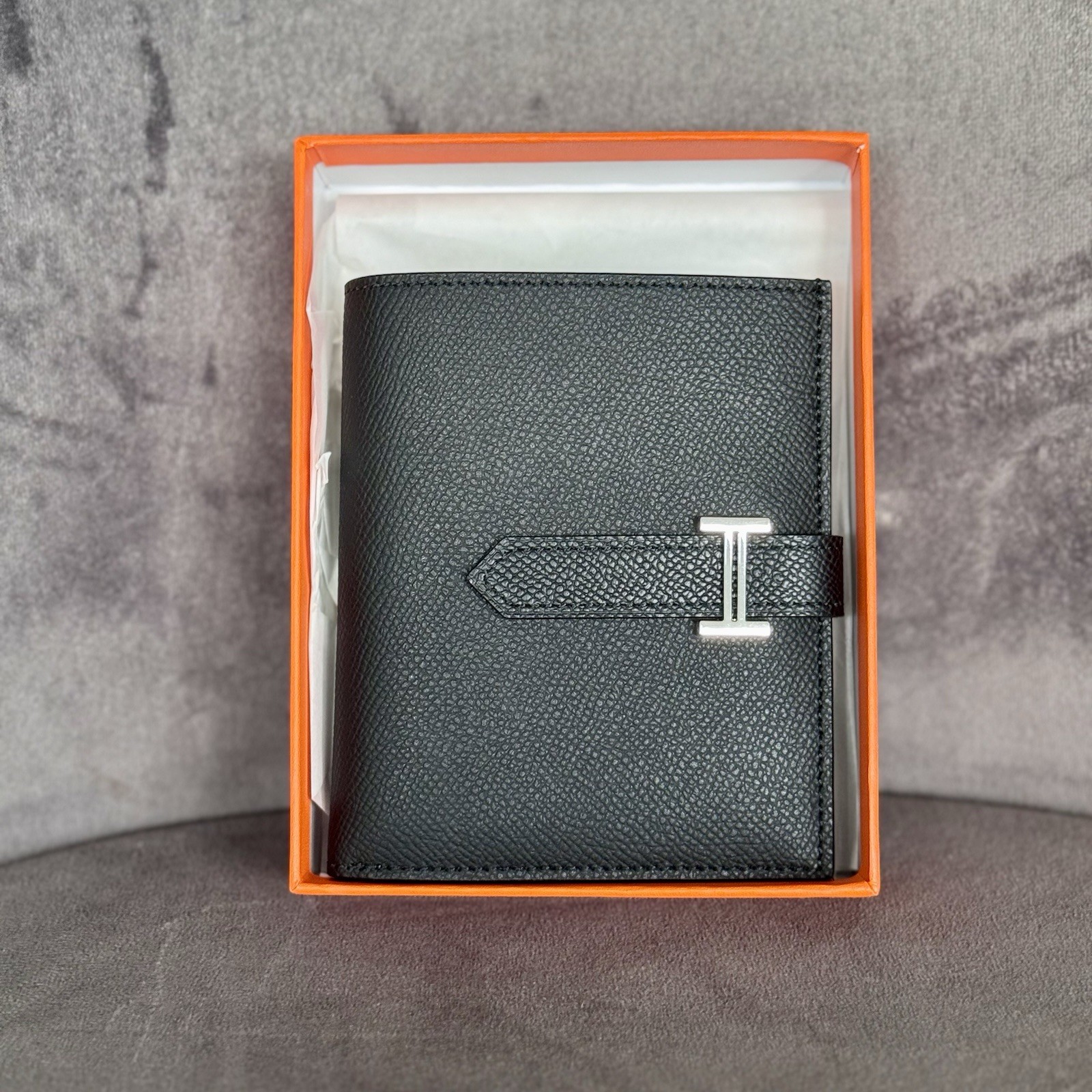 Women's Black Genuine Leather Wallet - photo 3