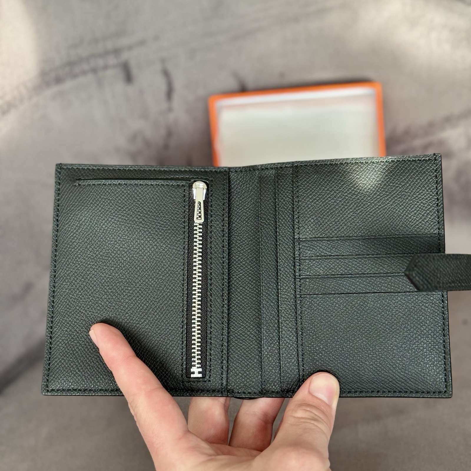 Women's Black Genuine Leather Wallet - photo 4