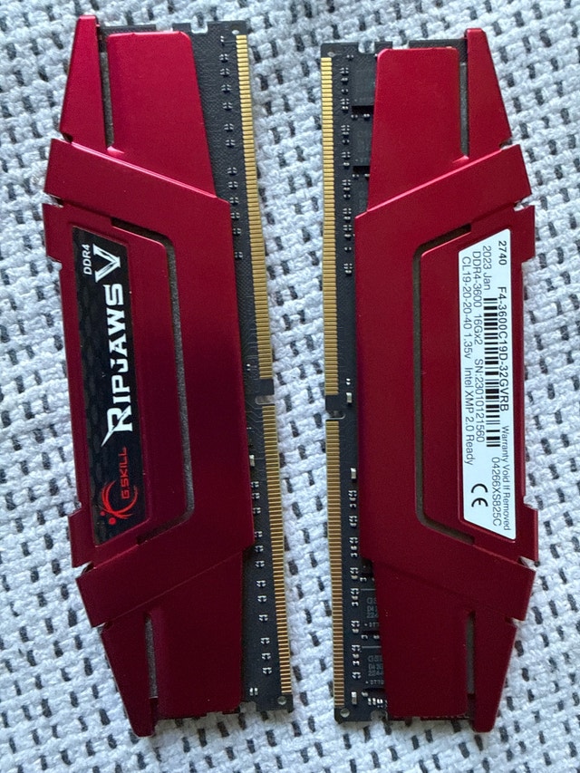 G.Skill Ripjaws V 32GB DDR4 3600MHz RAM Kit