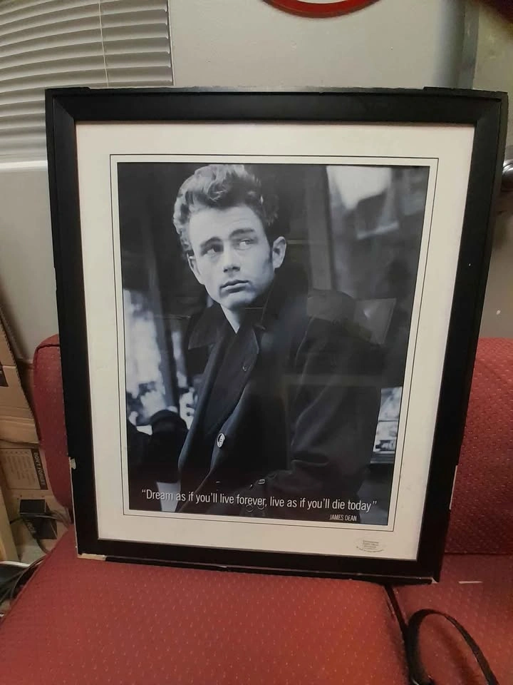 Vintage poster James Dean - photo 2