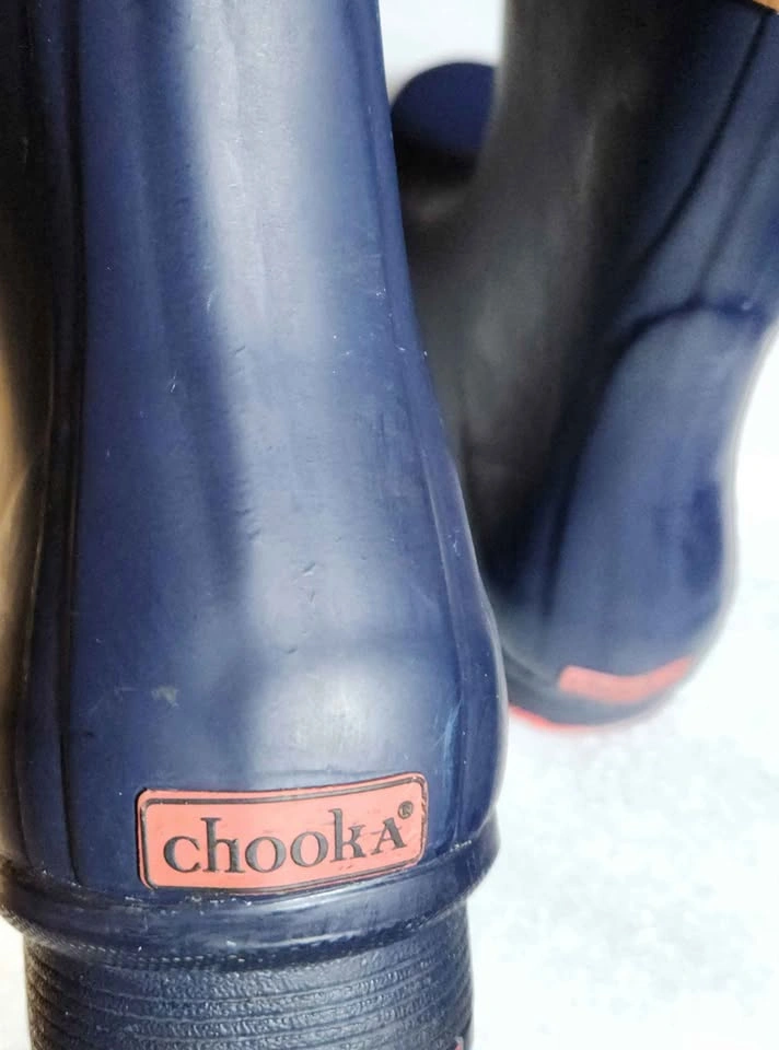 Chooka Women's Mid-Height Memory Foam Rain Boot, Navy, Size 8 - photo 5