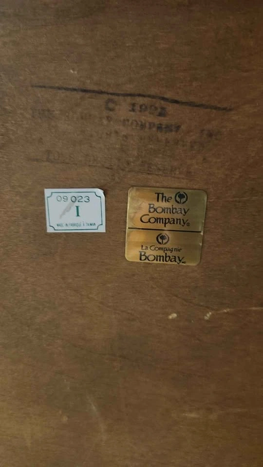 Vintage tray. Bombay Company. - photo 3