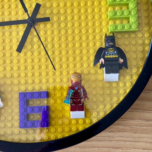 Lego Wall Clock - photo 5