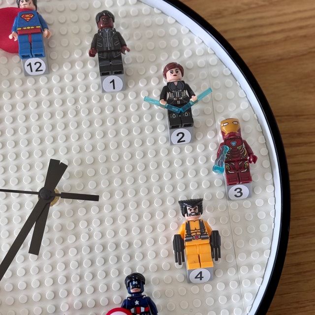 Lego Wall Clock - photo 5