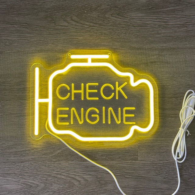 "Check Engine" LED Sign