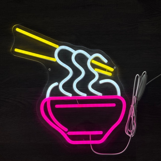 "Ramen" Bowl Led Light