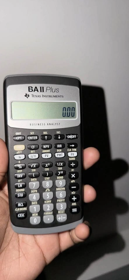 BA 2 plus Financial calculator - photo 3