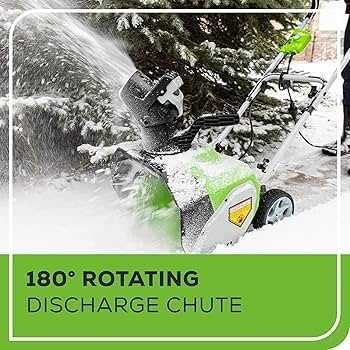 Greenworks Snow Thrower 20-inch - photo 2