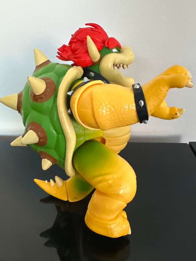 Super Mario Bros. Movie Bowser Action Figure - photo 3
