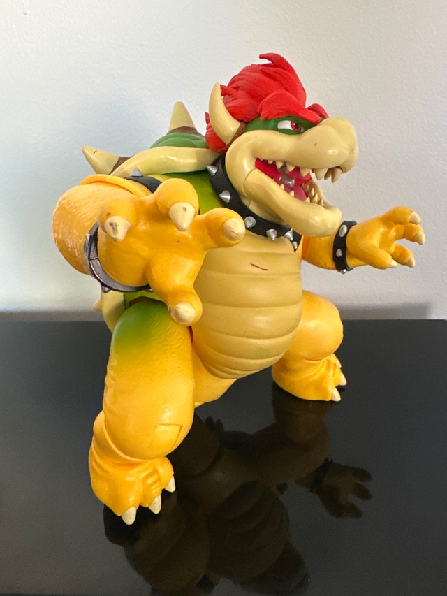 Super Mario Bros. Movie Bowser Action Figure - photo 4
