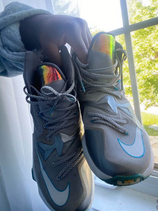 Nike LeBron XIII 13 Hologram Blue Lagoon - photo 2