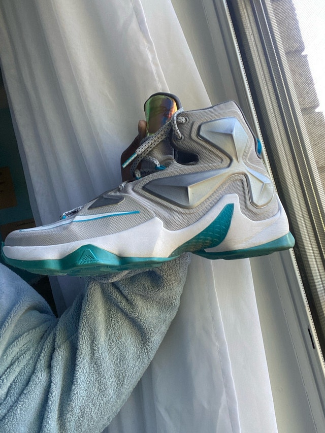 Nike LeBron XIII 13 Hologram Blue Lagoon - photo 3