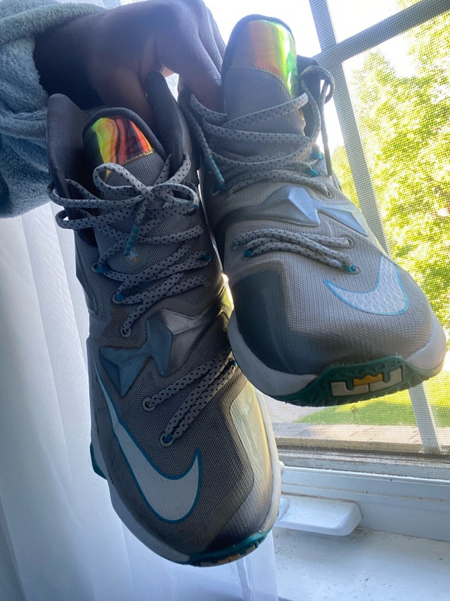 Nike LeBron XIII 13 Hologram Blue Lagoon - photo 4
