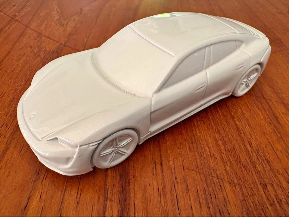 Official Porsche Taycan Limited Edition Promo Model - Rare White