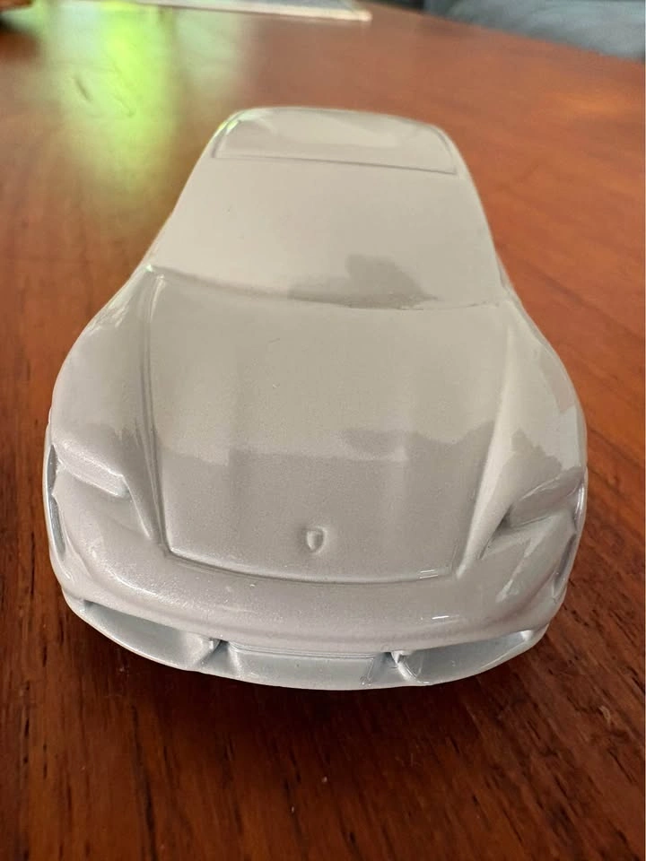 Official Porsche Taycan Limited Edition Promo Model - Rare White - photo 3