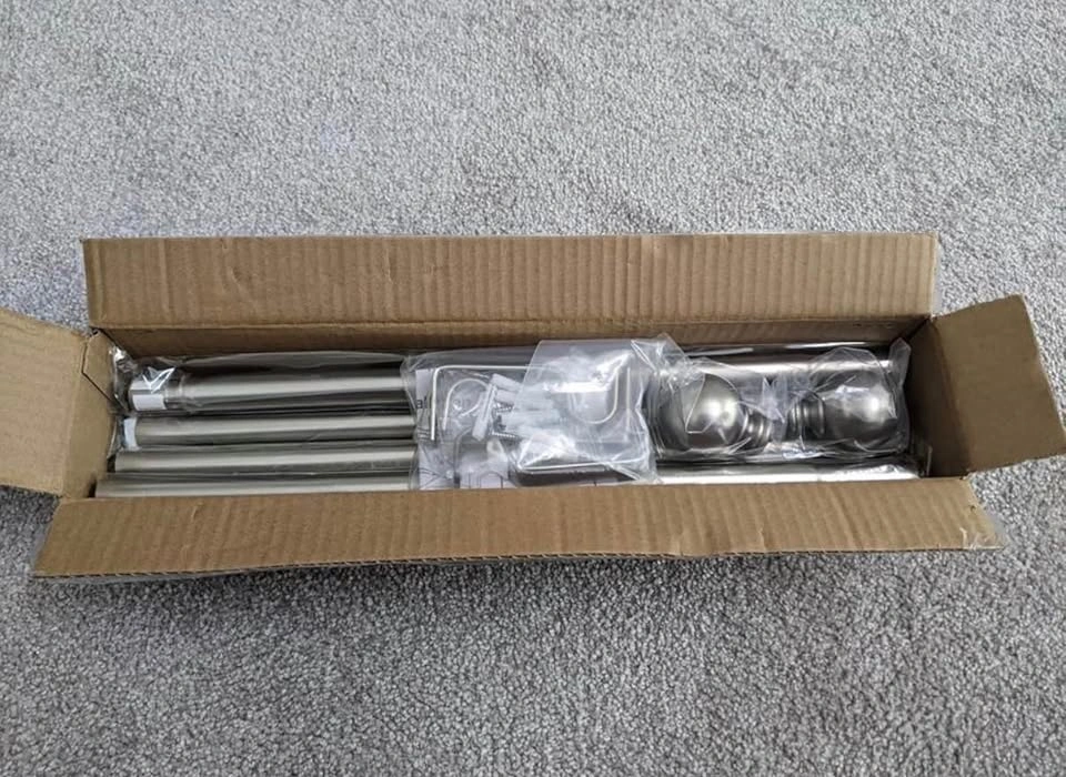 3 Expandable Curtain Rods - Steel - photo 3
