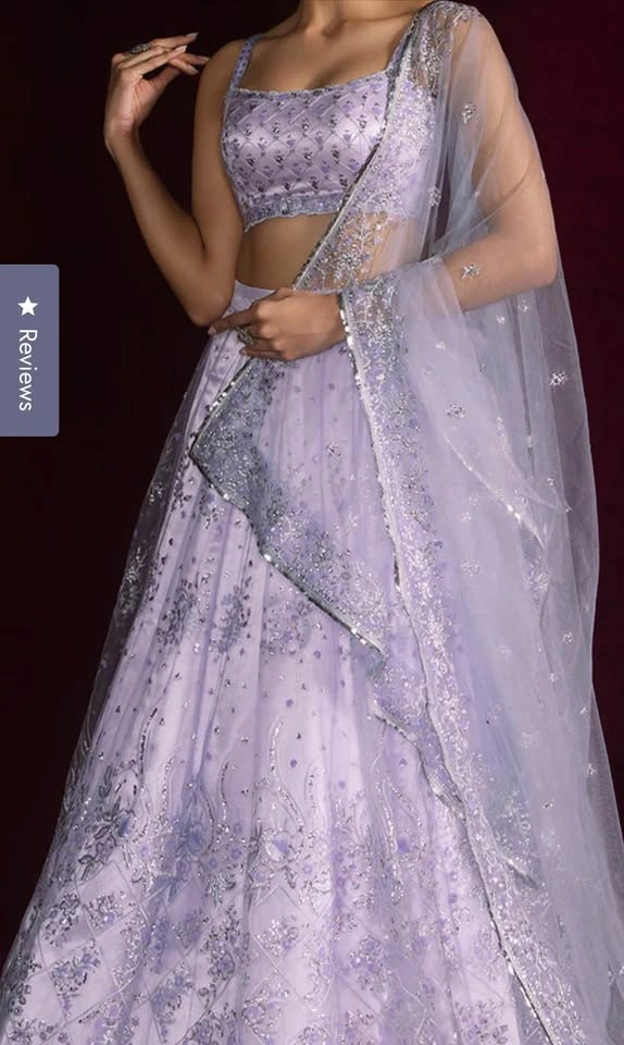 Lashkaara purple Lehenga - photo 3