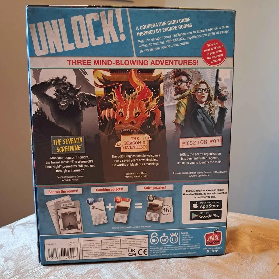 Unlock! Epic Adventures Board Game - photo 2