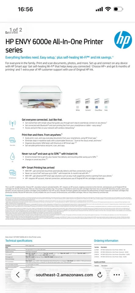 Printer - ENVY 6000e - photo 2