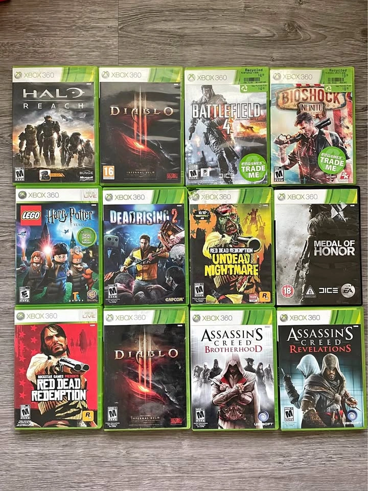 Xbox 360 Games - Assorted Titles