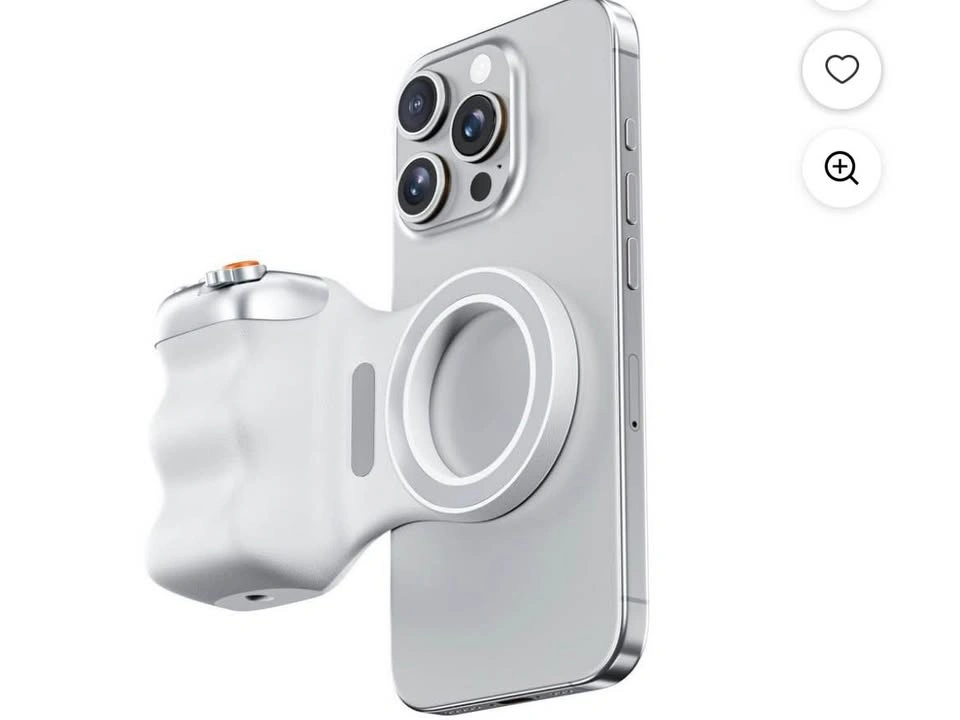 Magnetic Phone Camera Grip w/ Wireless Shutter - photo 5