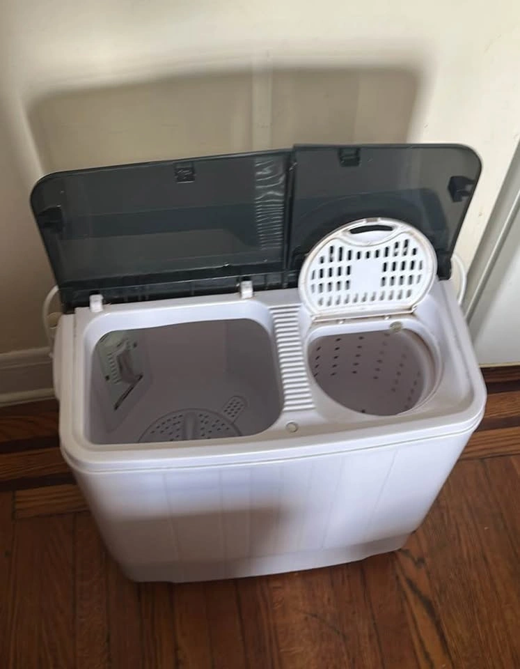 Portable Twin Tub Washing Machine with Spin Dryer - photo 2
