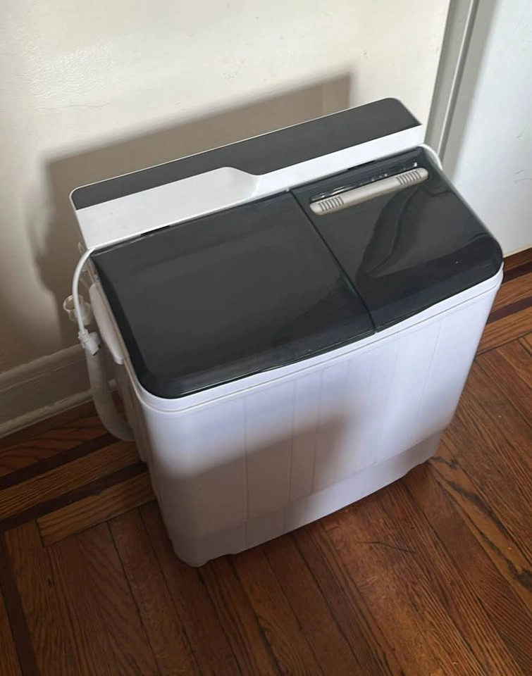Portable Twin Tub Washing Machine with Spin Dryer - photo 3