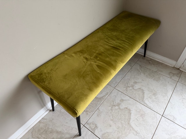 Velvet Bench - elegant moss - photo 2