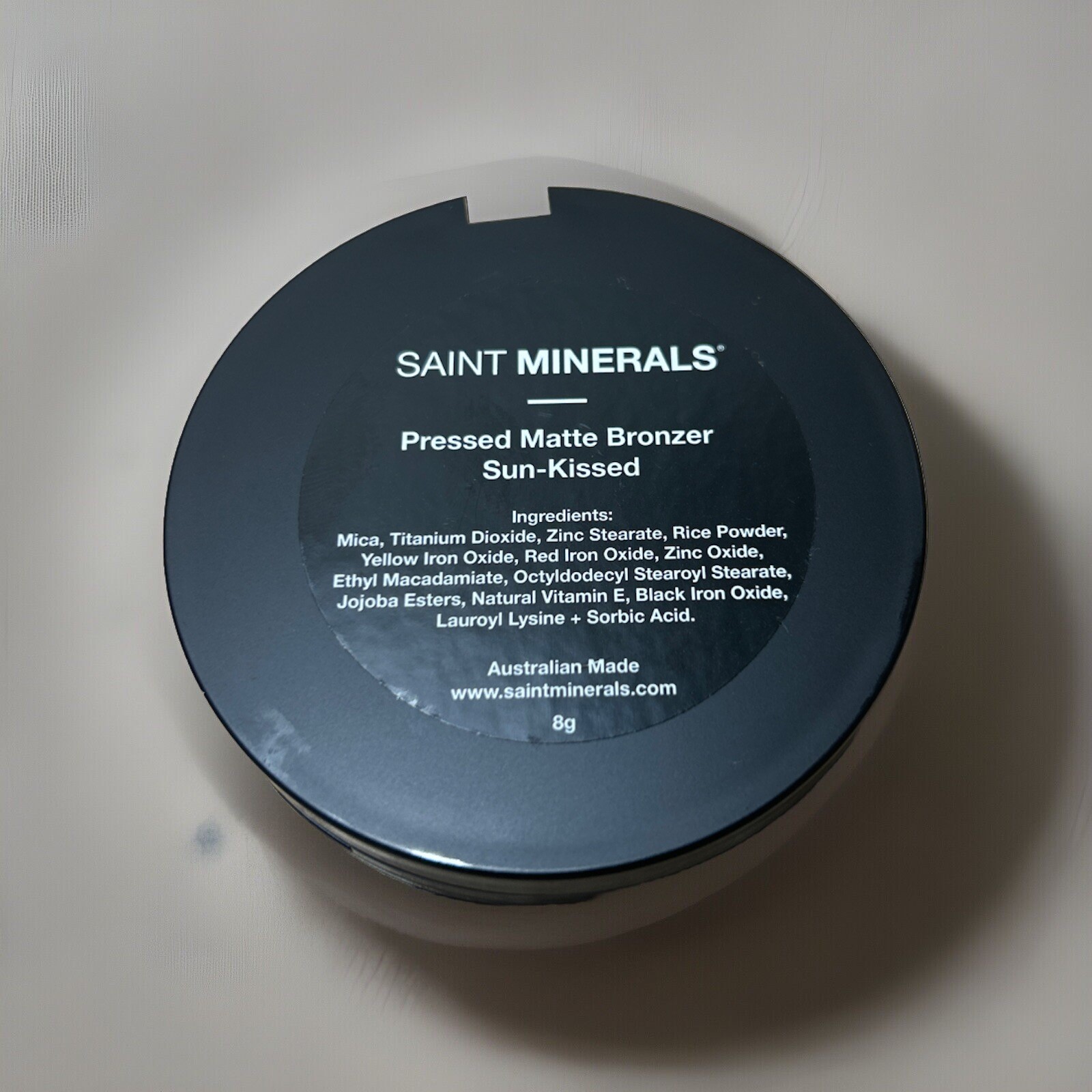 Saint Minerals Pressed Matte Bronzer – Sun-Kissed (8g) - photo 5