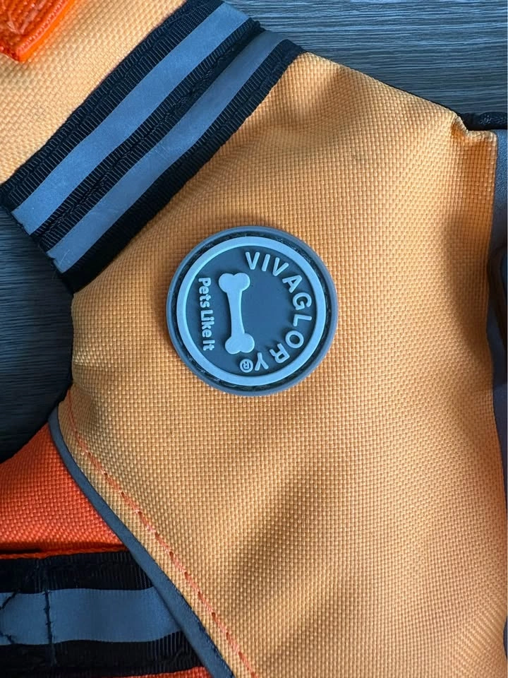 Vivaglory Dog Life Jacket/Vest - Orange (Size S) - photo 2