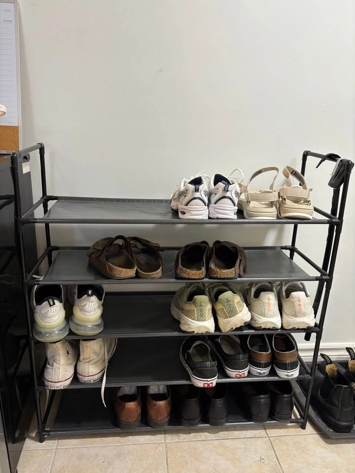 Black Shoe Rack - photo 2