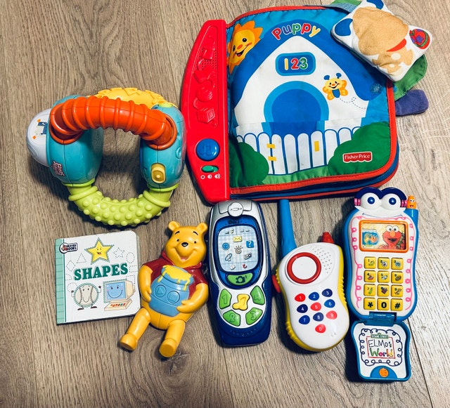 Baby/Toddler Learning Toy Lot – Fisher-Price, Sesame Street