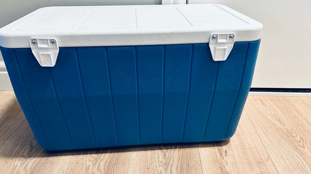 Coleman Cooler / Ice Chest – Blue & White - photo 3