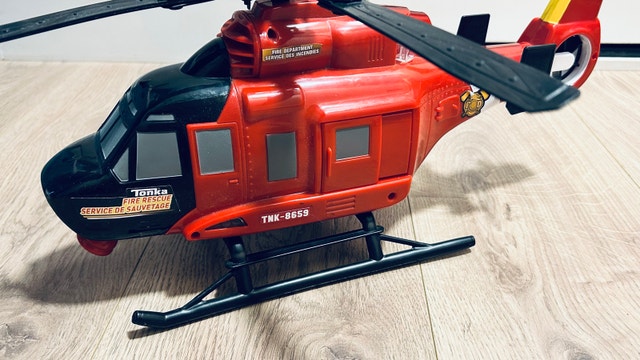 Large Tonka Fire Rescue Helicopter Toy (2013) - photo 3
